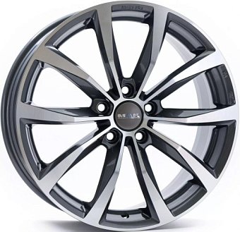 MAK Wolf 7,5x18 5x112 ET51 dia 66,6 gun metallic mirror MAK Wolf 7,5x18 5x112 ET51 dia 66,6 gun metallic mirror