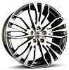 Borbet RB 8x18 5x108 ET45 dia 72,6 black polished