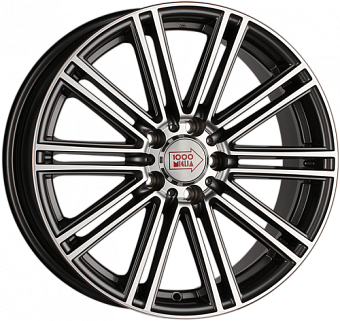 1000 Miglia MM1005 8,5x20 5x114,3 ET42 dia 72,6 dark anthracite polished