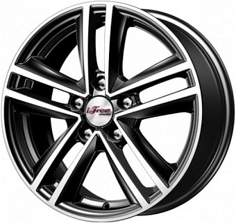 iFree Катар 6,5x16 5x114,3 ET45 dia 60,1 блэк джек Россия iFree Катар 6,5x16 5x114,3 ET45 dia 60,1 блэк джек Россия