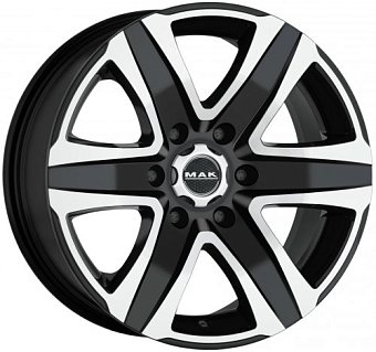 MAK Stone 6 8,5x20 6x139,7 ET38 dia 67,1 black mirror MAK Stone 6 8,5x20 6x139,7 ET38 dia 67,1 black mirror