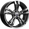 K&K Каррера 7x18 5x114,3 ET40 dia 66,1 дарк платинум Россия