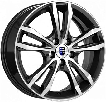 K&K Samara 6x16 4x114,3 ET40 dia 67,1 алмаз черный SK Россия