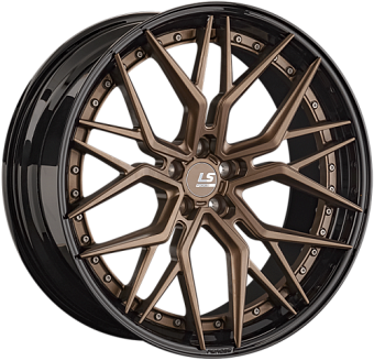 LS Forged FG35 10x22 5x112 ET18 dia 66,6 BZ/BK LS Forged FG35 10x22 5x112 ET18 dia 66,6 BZ/BK