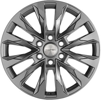 Khomen Wheels KHW2010 (Pajero IV) 8x20 6x139,7 ET38 dia 67,1 gray