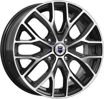 K&K Лилиом 6x16 4x100 ET50 dia 60,1 алмаз черный Россия