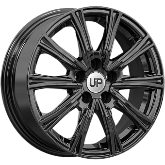 Wheels UP Up123 6x15 5x100 ET38 dia 57,1 new black