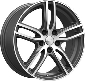 Скад Брайтон 7x17 5x114,3 ET39 dia 60,1 алмаз бархат новый