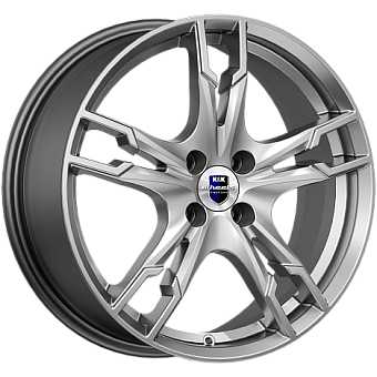 K&K Солар 7x17 4x100 ET45 dia 60,1 дарк платинум