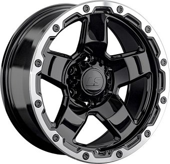 LS wheels 1371 9,5x18 6x139,7 ET5 dia 106,1 BKL