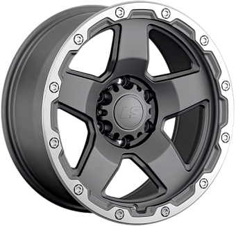 LS wheels 1371 9,5x18 6x139,7 ET5 dia 106,1 MGML