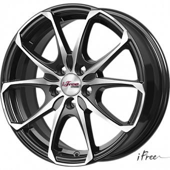 iFree Такеши 6x16 4x100 ET45 dia 60,1 блэк джек