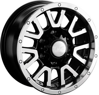 LS wheels 1288 7x15 6x139,7 ET10 dia 106,1 BKF