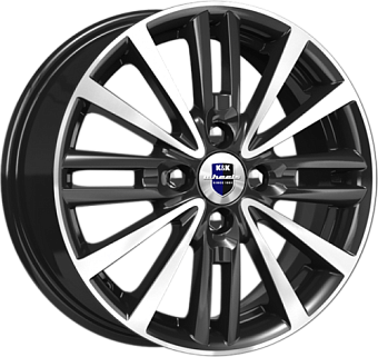 K&K Модена 6x15 4x100 ET50 dia 60,1 алмаз черный Россия