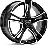 OZ Racing Adrenalina 8x18 5x108 ET38 dia 75 matt black diamond cut