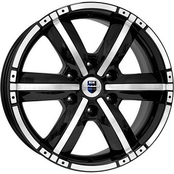 K&K Окинава 7,5x17 6x139,7 ET25 dia 67,1 алмаз черный