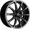 Khomen Wheels KHW1707 (Lada Vesta Cross) 6,5x17 4x100 ET43 dia 60,1 black-FP matt