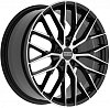 Fondmetal Makhai 9x21 5x112 ET33 dia 66.5 glossy black machined
