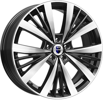 K&K Марвел 7,5x19 5x114,3 ET53 dia 67,1 алмаз черный Россия