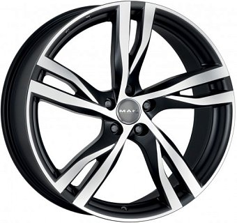 MAK Stockholm 8x18 5x112 ET28 dia 66,6 ice black MAK Stockholm 8x18 5x112 ET28 dia 66,6 ice black