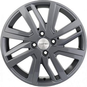 Khomen Wheels KHW1609 (Stepway) 6x16 4x100 ET37 dia 60,1 gray Khomen Wheels KHW1609 (Stepway) 6x16 4x100 ET37 dia 60,1 gray