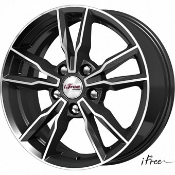 iFree Икигай 6,5x16 5x108 ET50 dia 63,35 блэк джек Россия
