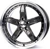 Dotz SP5 dark 8,5x19 5x112 ET25 dia 70,1 anthracite polished lip