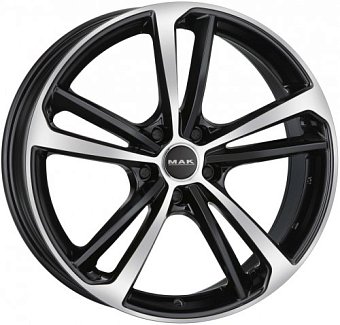 MAK Nurburg 8,5x21 5x112 ET33 dia 66,6 black mirror