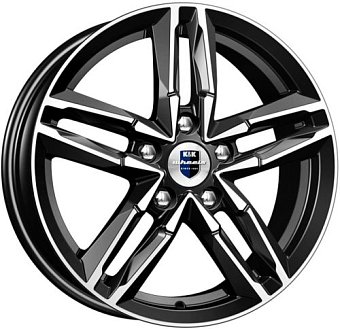 K&K Sayan 6x16 5x100 ET38 dia 57,1 алмаз черный K&K Sayan 6x16 5x100 ET38 dia 57,1 алмаз черный