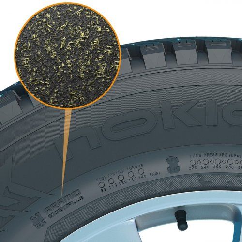 Шины Nokian Tyres Hakkapeliitta 8 SUV 275/40 R21 107T XL шип - 5